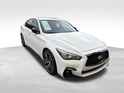 Majestic White 2023 INFINITI Q50 3.0t RED SPORT 400