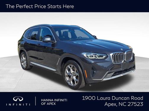 Dark Graphite Metallic 2023 BMW X3 xDrive30i