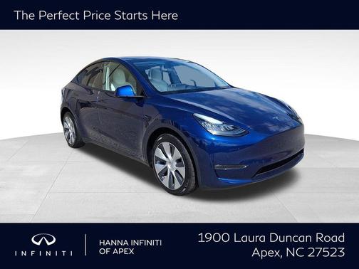 Deep Blue Metallic 2022 Tesla Model Y Long Range Dual Motor All-Wheel Drive