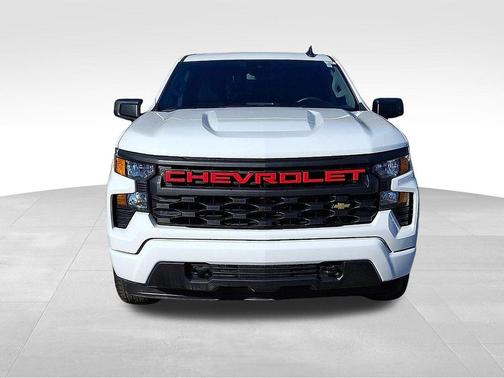 Summit White 2024 Chevrolet Silverado 1500 Custom