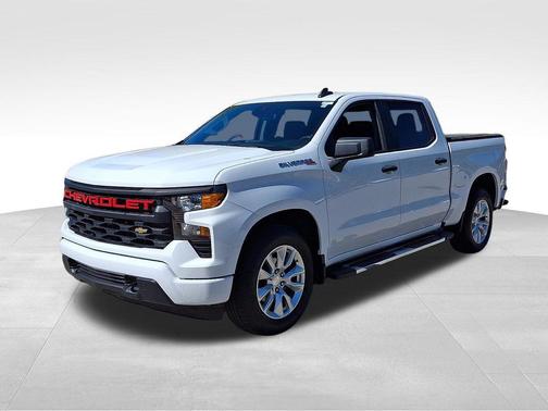 Summit White 2024 Chevrolet Silverado 1500 Custom