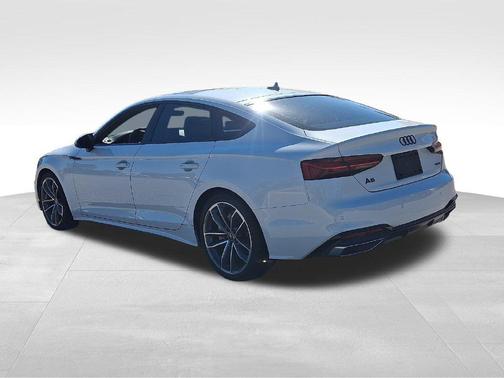 Glacier White Metallic 2024 Audi A5 Sportback 45 S Line Premium