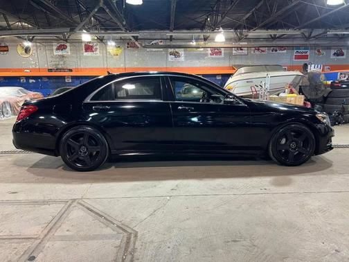 Black 2015 Mercedes-Benz S-Class S 550 4MATIC