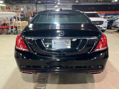 Black 2015 Mercedes-Benz S-Class S 550 4MATIC