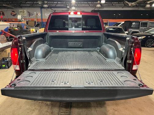 Red 2017 RAM 1500 Big Horn