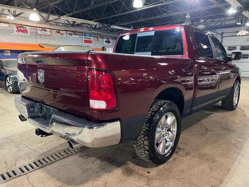 Red 2017 RAM 1500 Big Horn