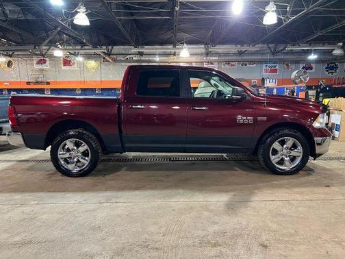 Red 2017 RAM 1500 Big Horn