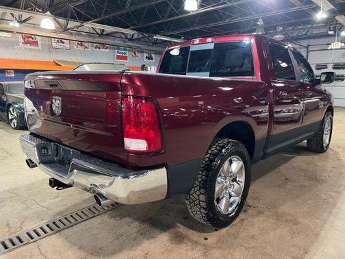 Red 2017 RAM 1500 Big Horn