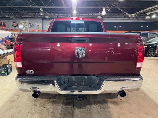 Red 2017 RAM 1500 Big Horn