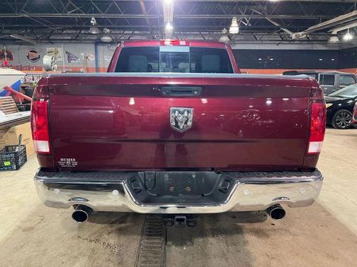 Red 2017 RAM 1500 Big Horn