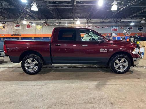 Red 2017 RAM 1500 Big Horn