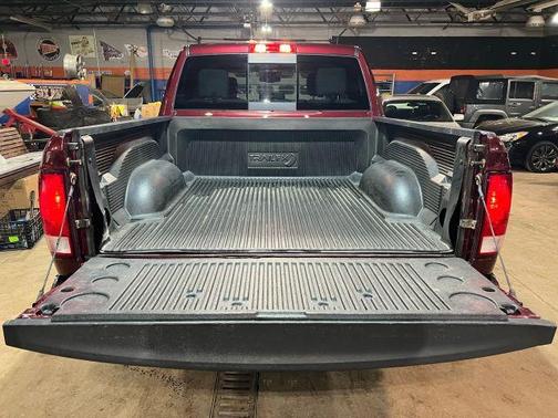 Red 2017 RAM 1500 Big Horn