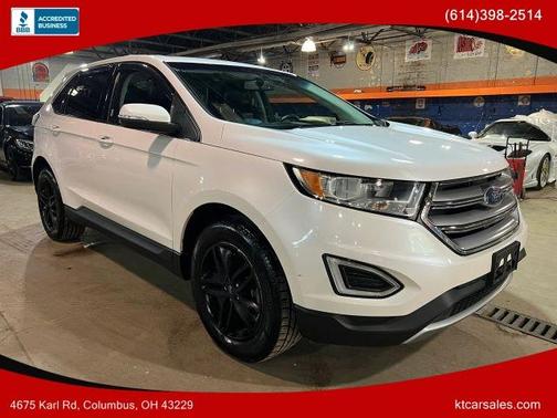 White 2017 Ford Edge SEL