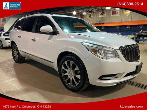 White 2017 Buick Enclave Premium
