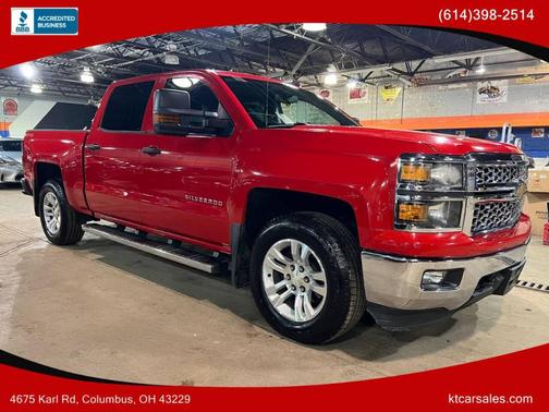 Red 2014 Chevrolet Silverado 1500 LT