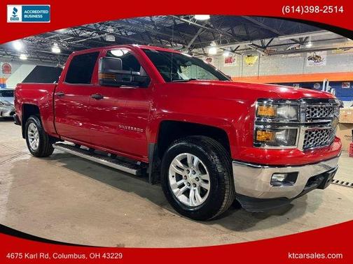 Red 2014 Chevrolet Silverado 1500 LT