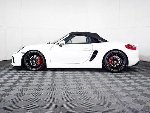 Guards Red 2016 Porsche Boxster Spyder