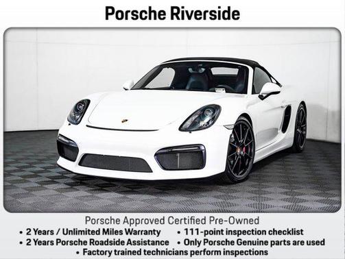 Guards Red 2016 Porsche Boxster Spyder