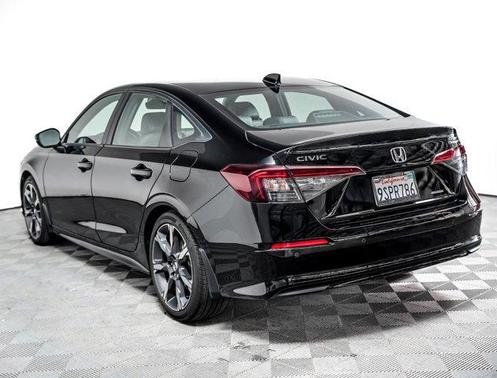 Crystal Black Pearl 2025 Honda Civic Hybrid Sport