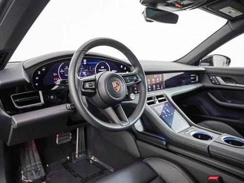 Black 2025 Porsche Taycan RWD