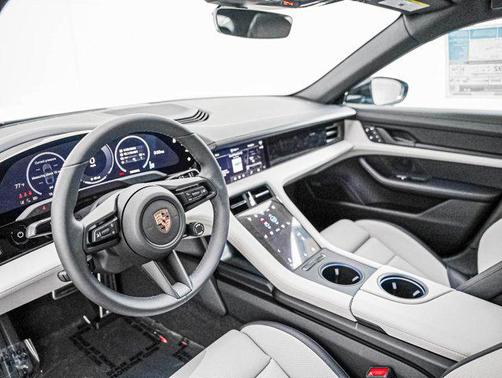 FROZEN BLUE 2026 Porsche Taycan Black Edition
