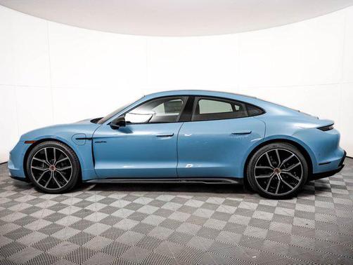 FROZEN BLUE 2026 Porsche Taycan Black Edition