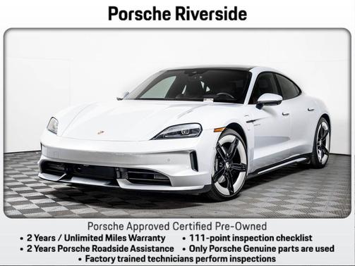 ICE GREY 2025 Porsche Taycan RWD