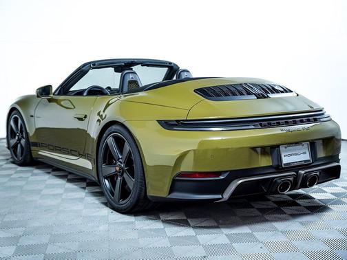 OLIVE GREEN 2026 Porsche 911 Spirit 70 Cabriolet