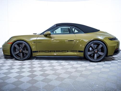 OLIVE GREEN 2026 Porsche 911 Spirit 70 Cabriolet