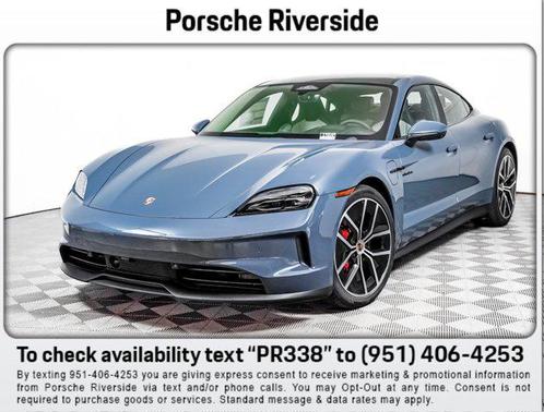 PALE BLUE 2026 Porsche Taycan 4S