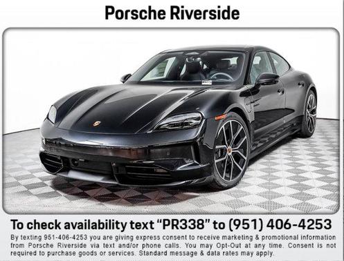 JET BLACK 2026 Porsche Taycan Black Edition