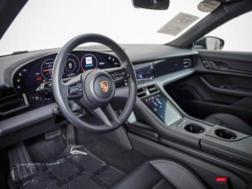 Black 2023 Porsche Taycan 4