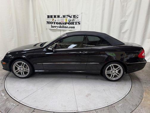 Designo Mocha Black 2004 Mercedes-Benz CLK-Class 500 Cabriolet