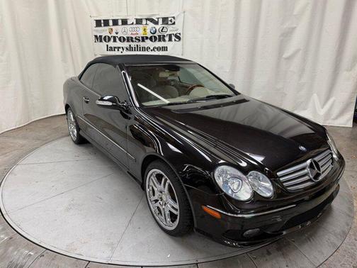 Designo Mocha Black 2004 Mercedes-Benz CLK-Class 500 Cabriolet