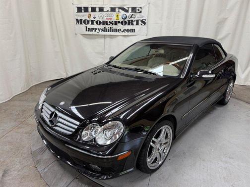 Designo Mocha Black 2004 Mercedes-Benz CLK-Class 500 Cabriolet