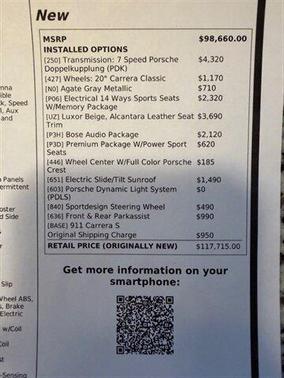 2014 Porsche 911 911 Carrera S