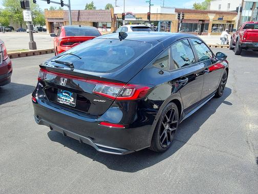 Black 2022 Honda Civic Sport