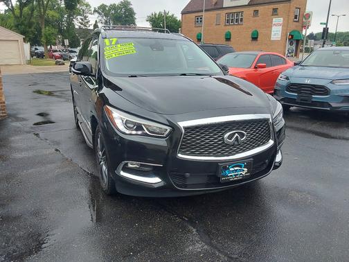 Black 2017 INFINITI QX60 Base