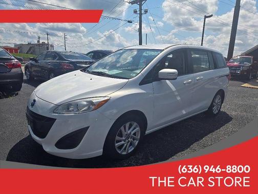 Crystal White Pearl 2015 Mazda Mazda5 Sport