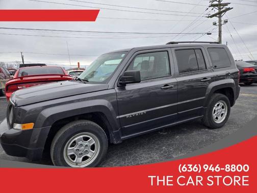 Granite Crystal Clearcoat Metallic 2017 Jeep Patriot Sport