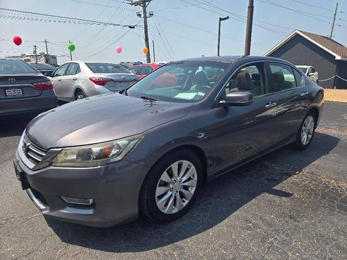 Alabaster Silver Metallic 2013 Honda Accord EX