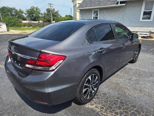 Polished Metal Metallic 2013 Honda Civic EX