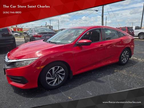 Rallye Red 2017 Honda Civic EX