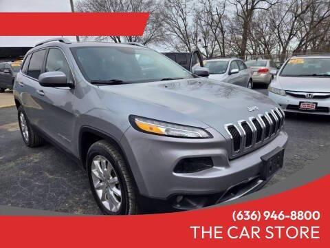 Granite Crystal Clearcoat Metallic 2017 Jeep Cherokee Limited
