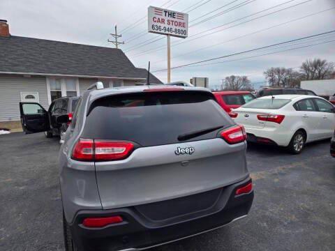 Granite Crystal Clearcoat Metallic 2017 Jeep Cherokee Limited