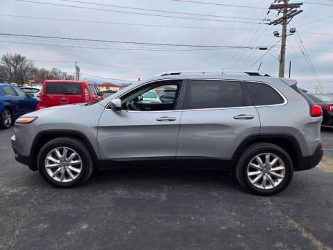 Granite Crystal Clearcoat Metallic 2017 Jeep Cherokee Limited