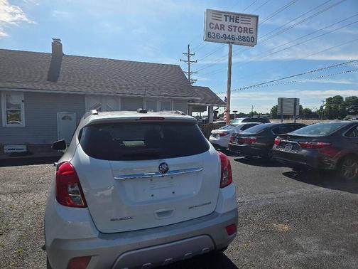 White Pearl Tri-Coat 2015 Buick Encore Leather