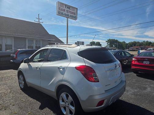 White Pearl Tri-Coat 2015 Buick Encore Leather