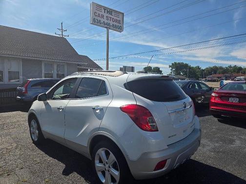 White Pearl Tri-Coat 2015 Buick Encore Leather