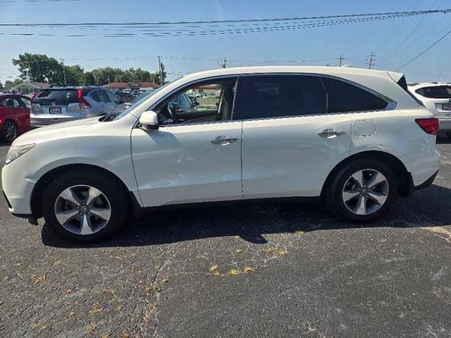 White Diamond Pearl 2016 Acura MDX 3.5L